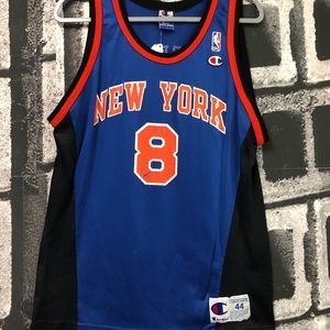 Latrell Sprewell champion vintage Jersey